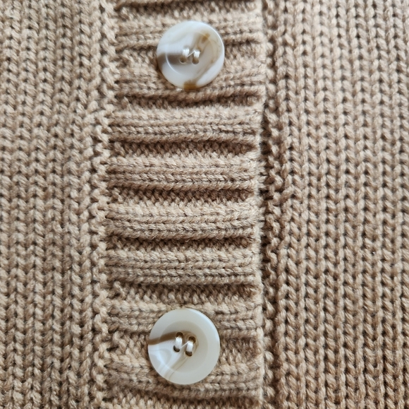 Oversized Slouchy Button-Up Cardigan - Picture 9 of 11